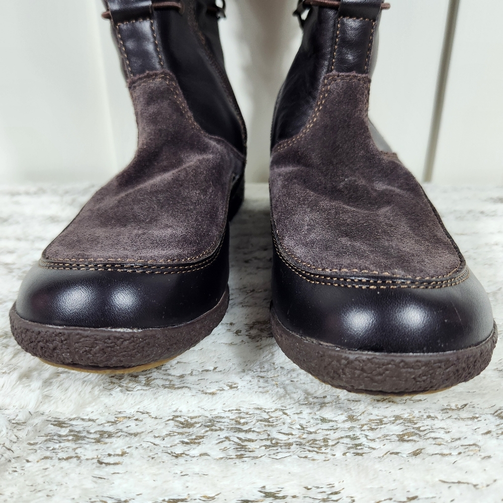 Allrounder by Mephisto "Gena" Waterproof Brown Leather Boot | Women's Size 9.5 - Picture 2 of 13